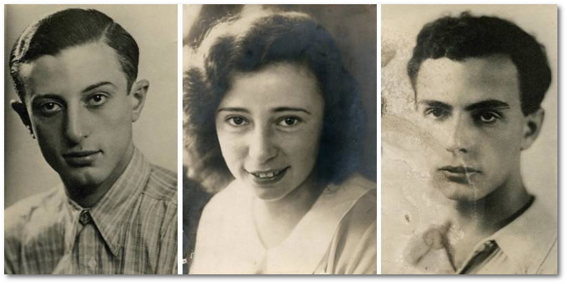 From left: Kurt, Ruth-Berta and Hans-Helmut, 1936