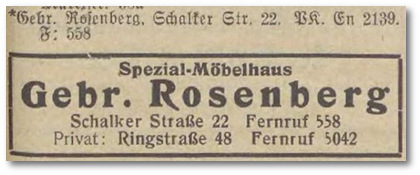 Julius Rosenberg, Gelsenkirchen