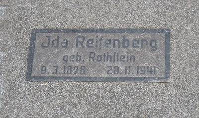 Grabstein Ida Reifenberg