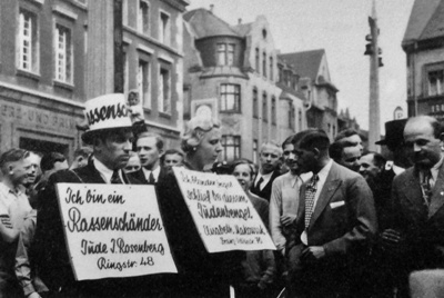 Julius Rosenberg und seine Partnerin Elisabeth Makowiak wurden von den Nazis wegen vorgeblicher 