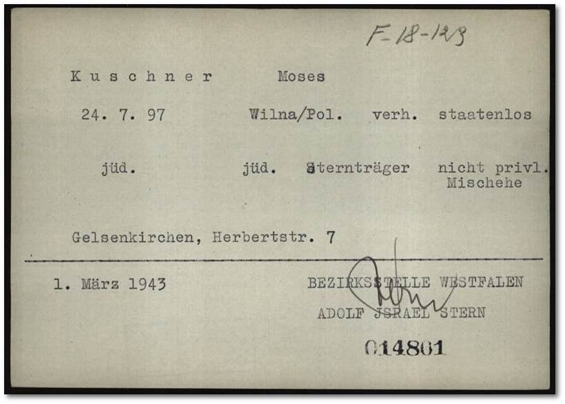 Moses Kuschner erlebte seine Befreiung aus dem KZ Theresienstadt