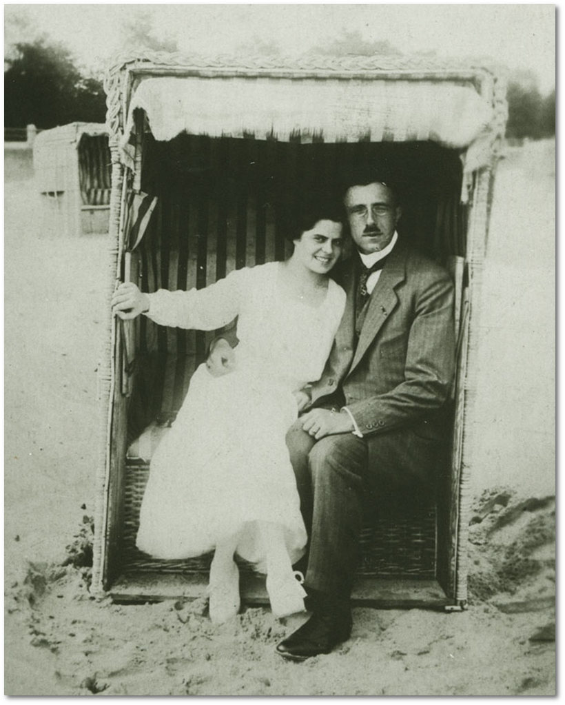 Martha und Alfred Alsberg in der Sommerfrische, 20er Jahre