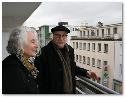 Gelsenkirchen: Ron und Michelle Gompertz in der obersten Etage der Bahnhofstraße 22