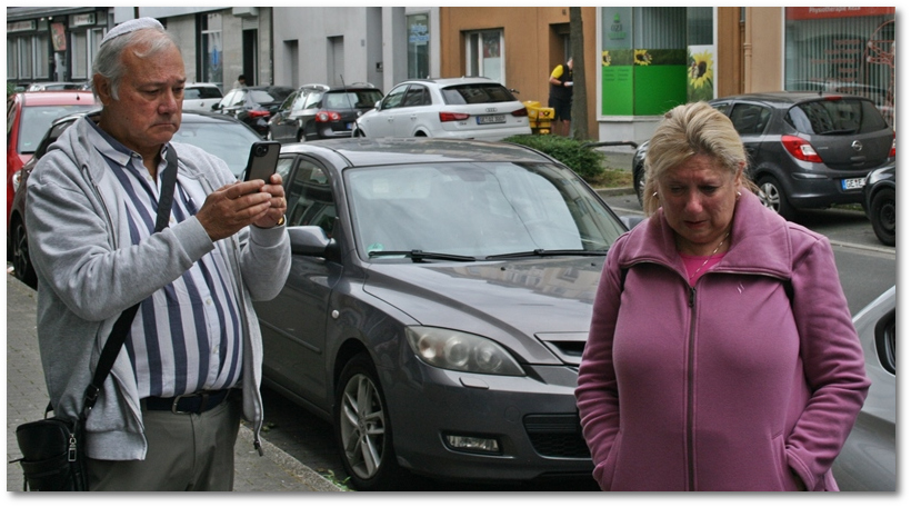 Stolpersteine  Else, Rosa Jeckel u. Feiga Philipp, geb. Jeckel